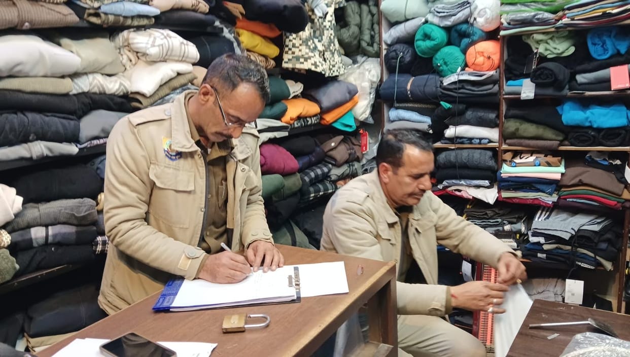 Shop shutters at Inter-State Bus Terminal broken, cash and goods stolen