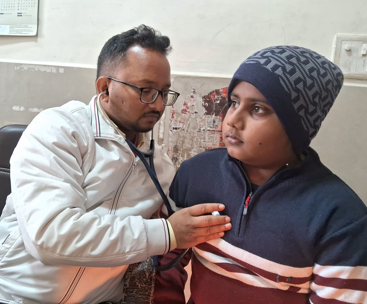 Cold increases respiratory problems in children