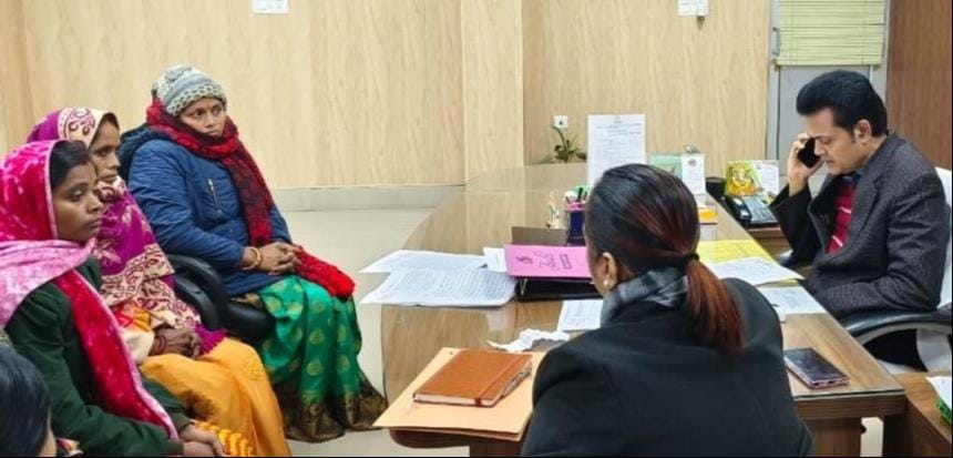 Case of fake reporting comes up in Shakti Samvad, report sought