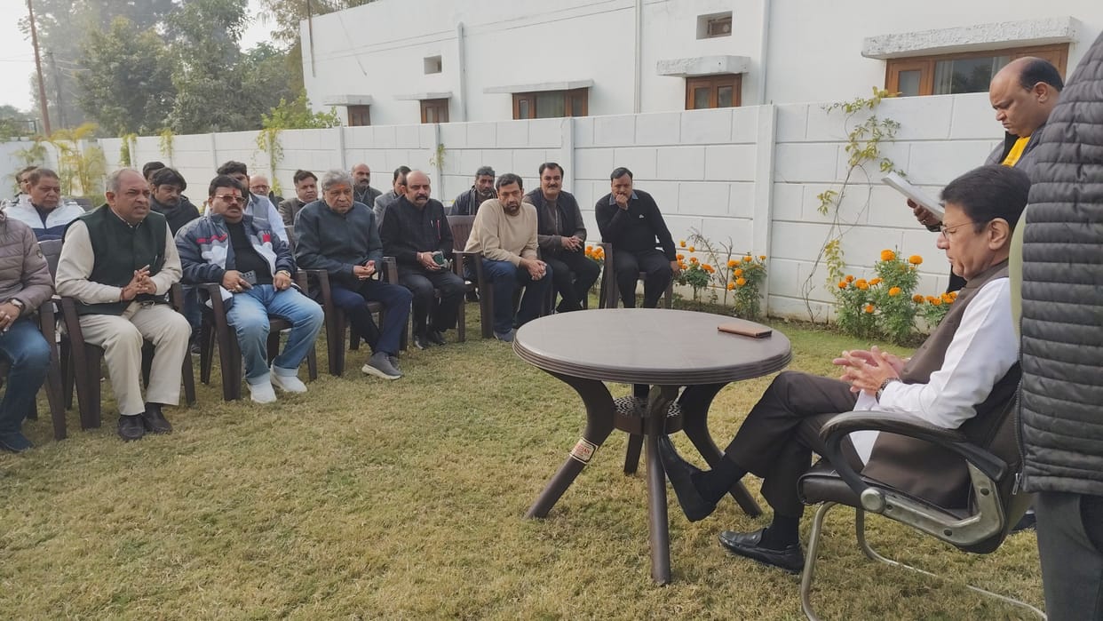 After meeting the MP, the businessman said Housing development is Ravana for us, that is why we have come to you