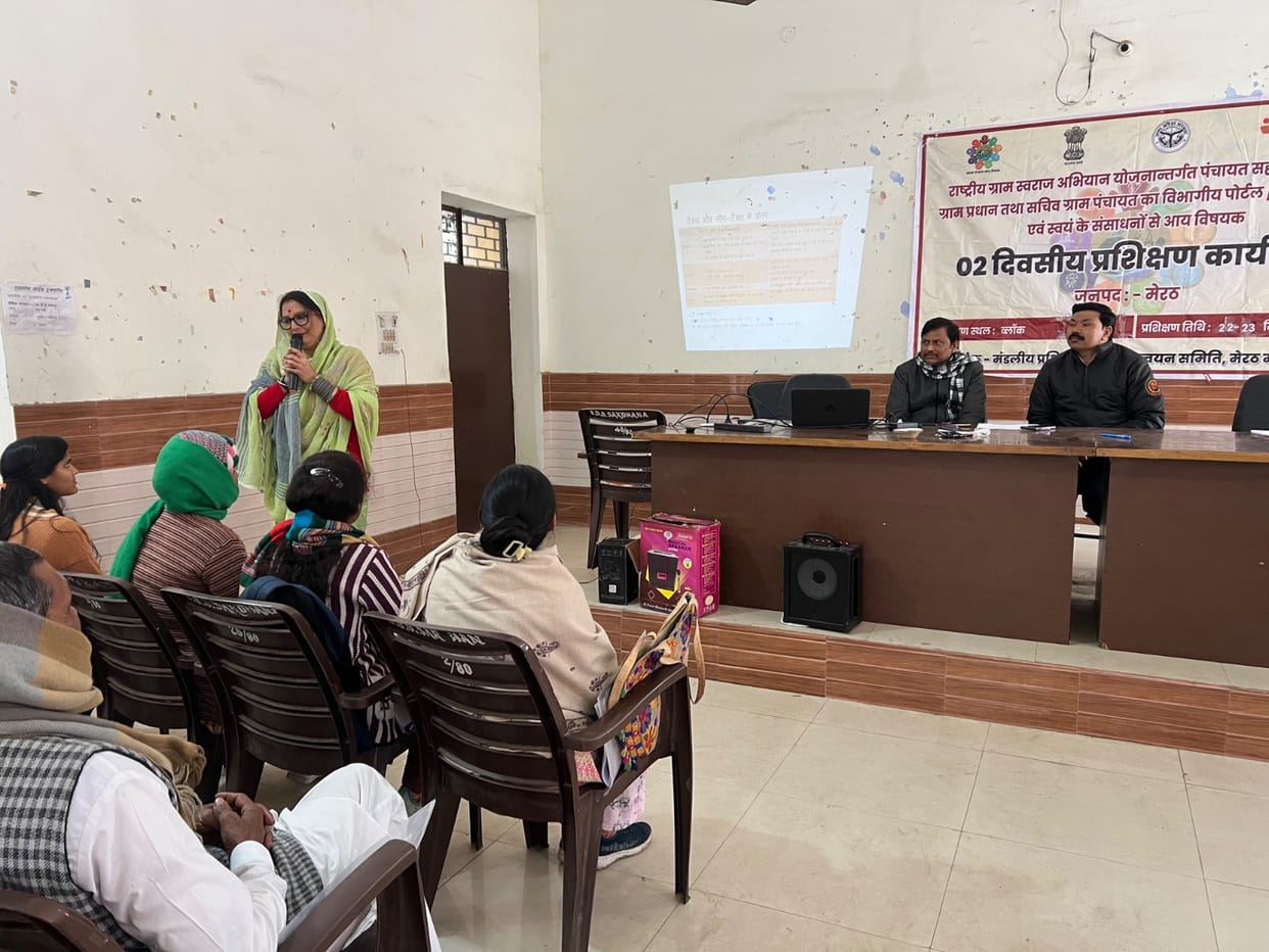 Training provided for rural development and increasing income sources