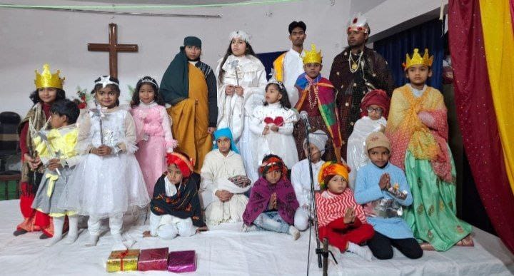 The angel Gabriel came and told Mary that Jesus would be born.