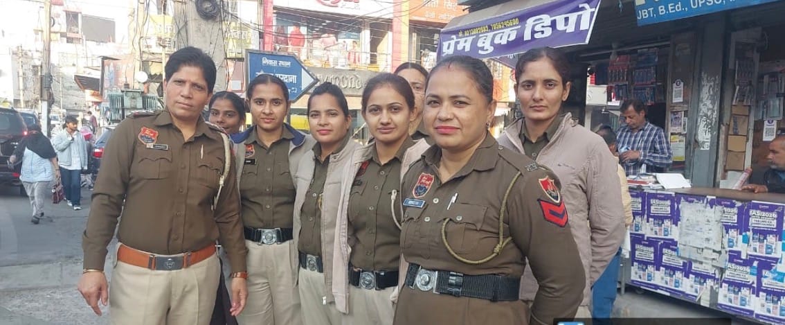 Why be afraid of miscreants when Durga Shakti is around... The team is stationed at 51 hot spots and 35 hot routes.