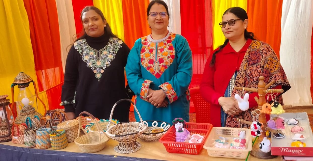 Women found a way to self-employment using pine leaves