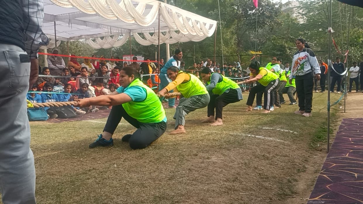 Hansi team is the overall winner in the Haryana state-level tug-of-war competition