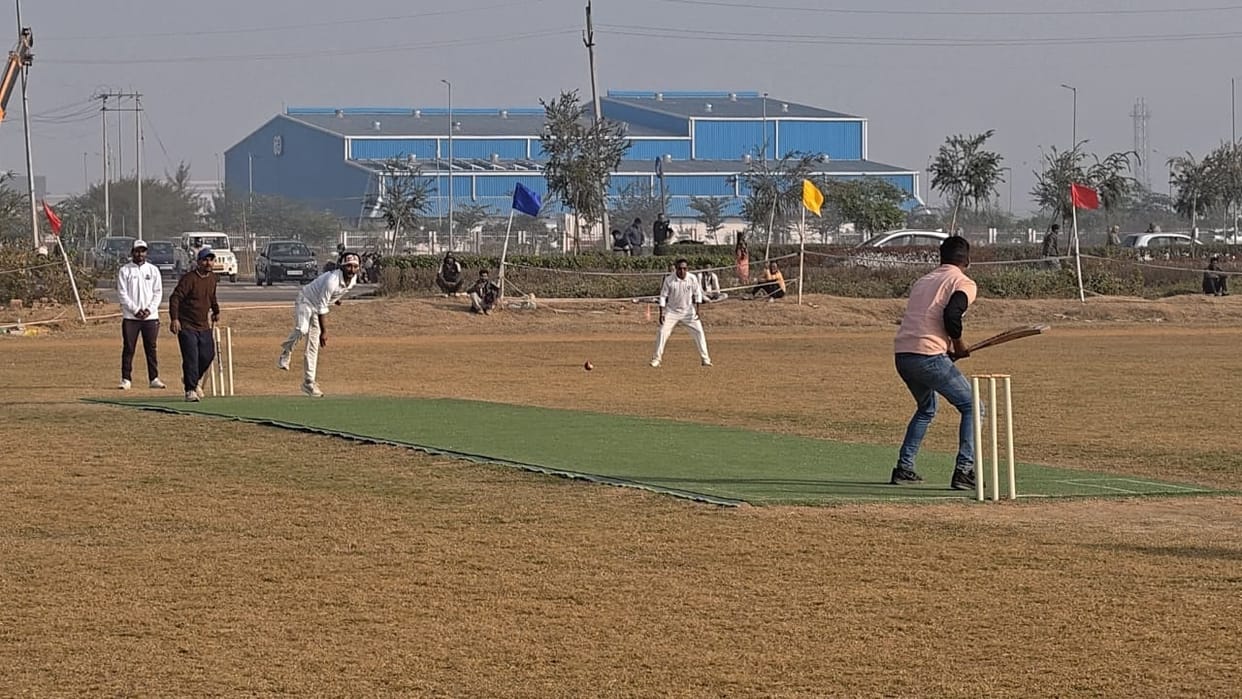 Tirupati Techno won the cricket match by 6 wickets.