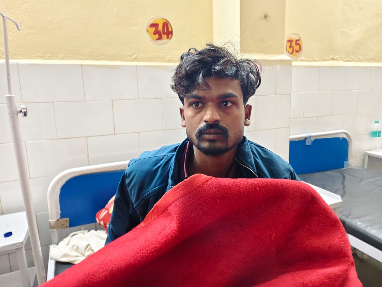 The man accused of raping a seven-year-old girl was arrested in an encounter, sustaining a gunshot wound to the leg.