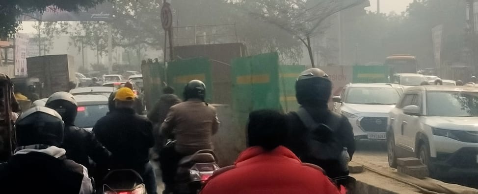 When the Police Commissioner got stuck in a traffic jam on MG Road