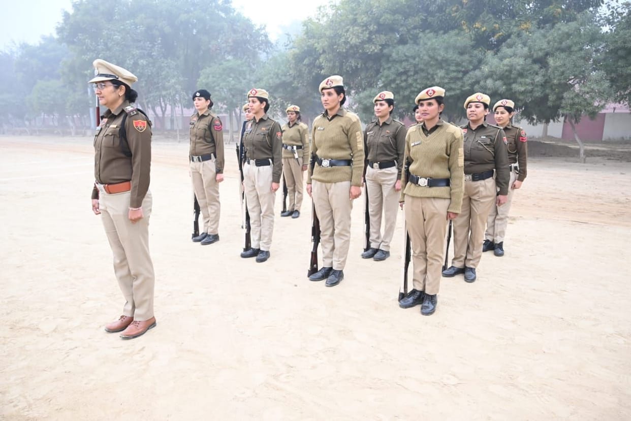 DCP inspected the parade