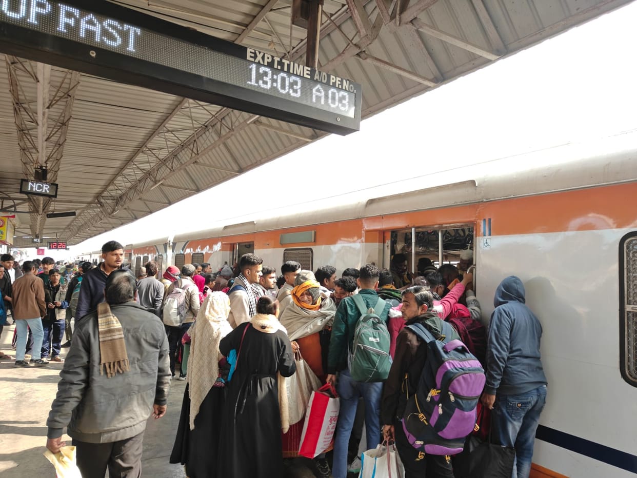 Three trains were cancelled, and two were diverted to alternative routes.