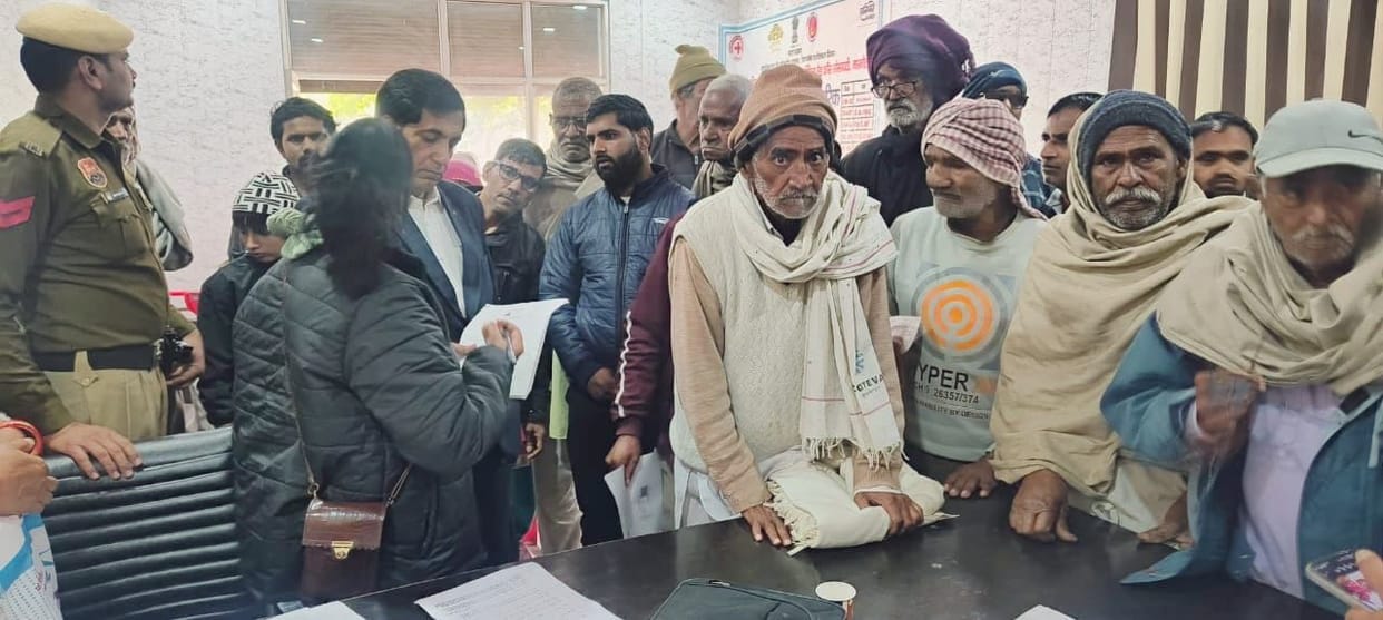 65 beneficiaries were registered at the camp.