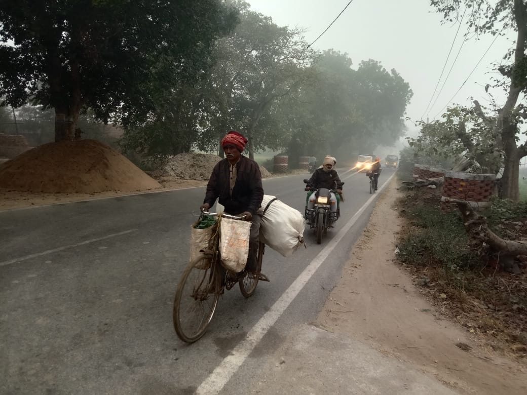 Temperature drops by more than three degrees