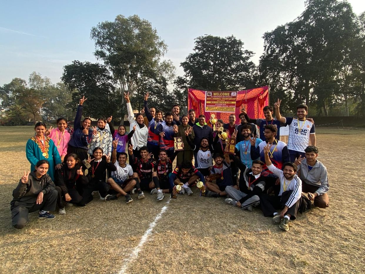 kathua news, handball championship