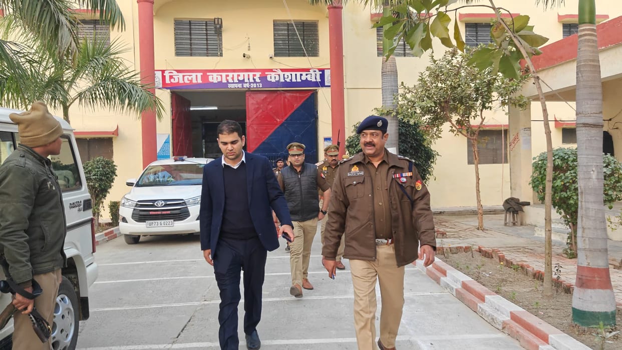 SP and DM conducted a surprise inspection of the district jail.