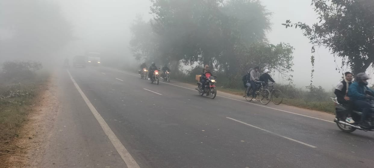 Bike riders' hands are going numb due to the melting, the maximum temperature was 19.