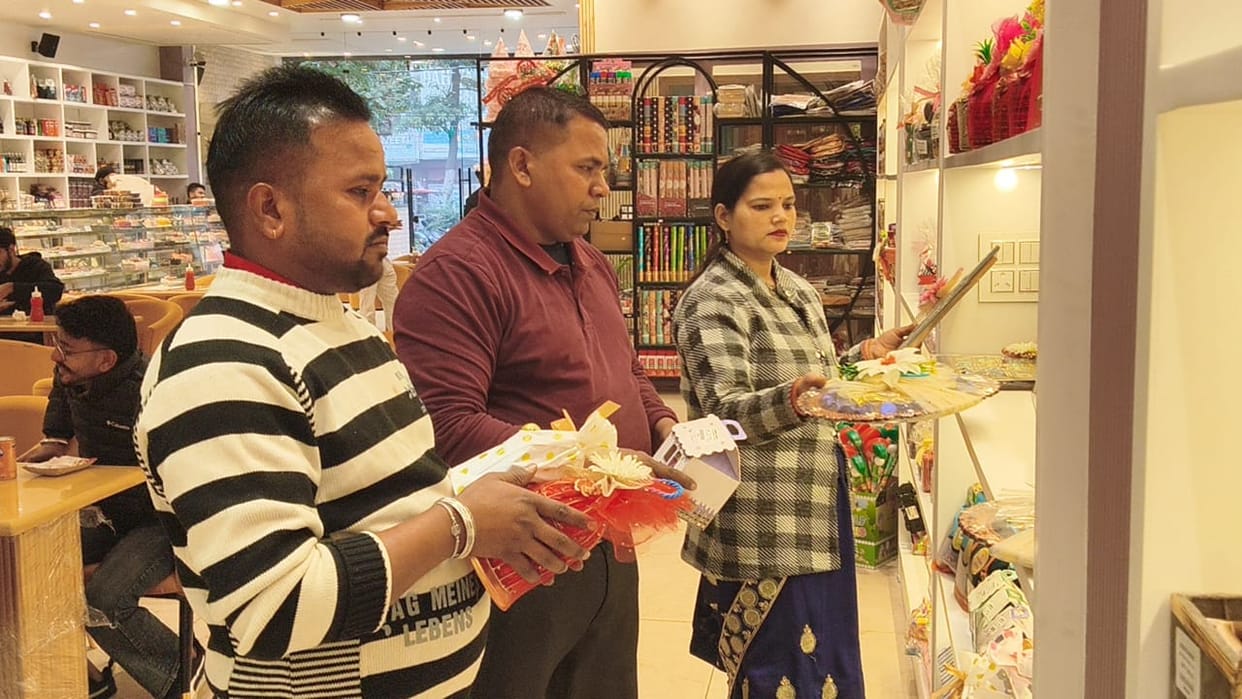 Excitement for celebrating Christmas, markets overflowing with gifts