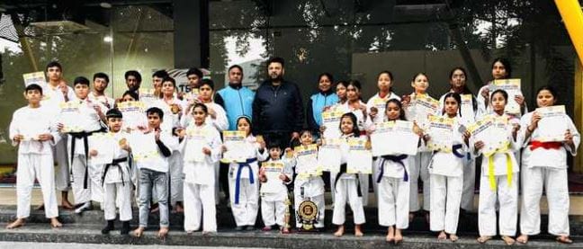 TSH athletes won 35 medals at the All India Karate Championship.