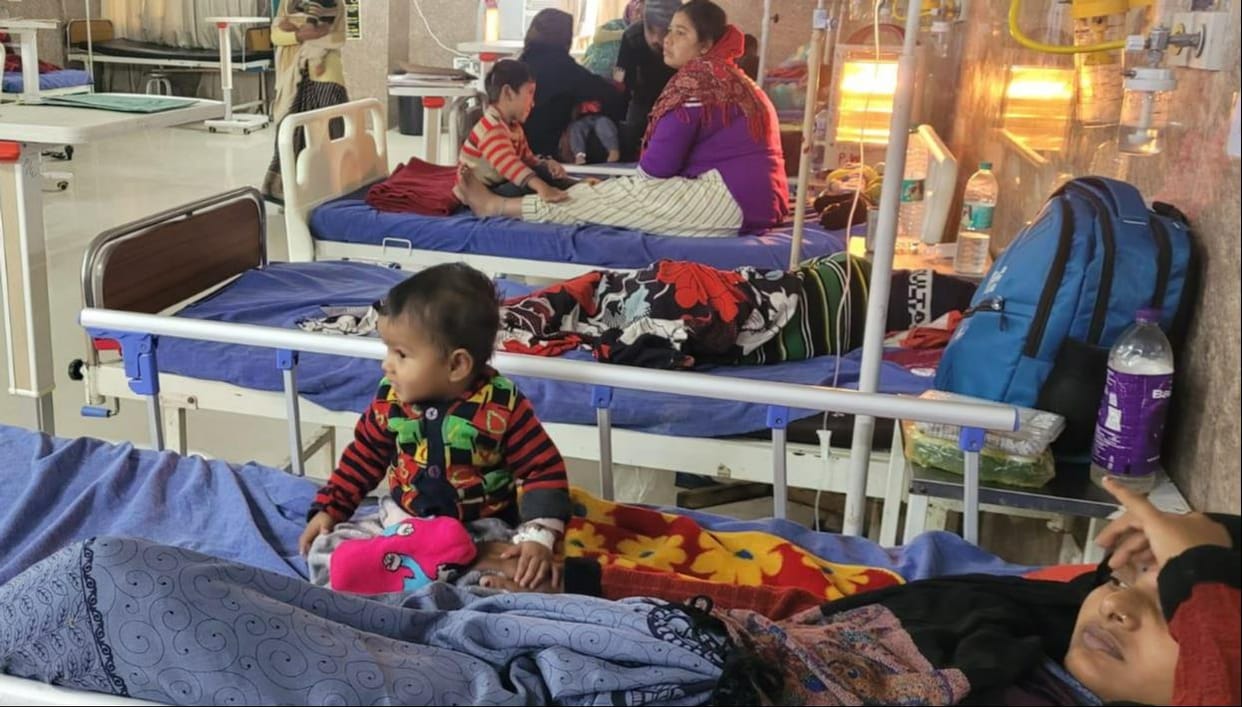 Children suffering from diarrhea, taking 40 treatments daily