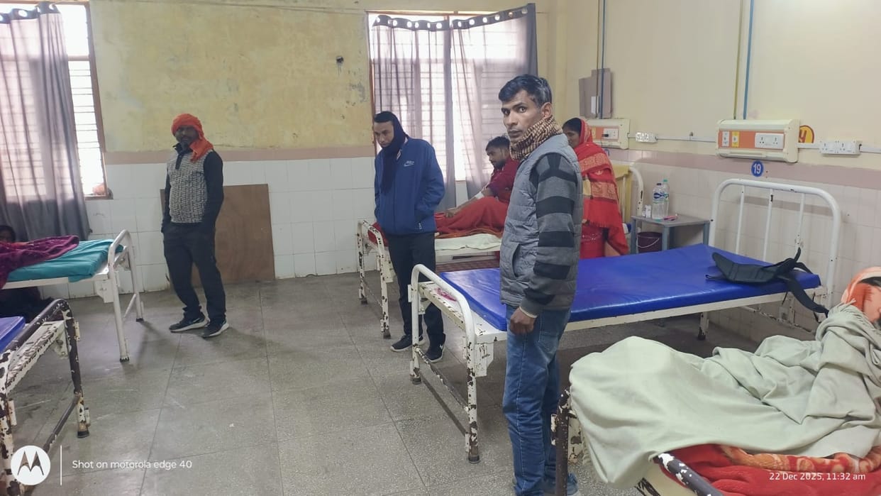Medical College's condition: Patients shivering in the cold, no night shelter