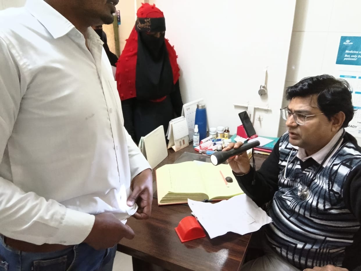 The number of skin patients in OPD has doubled