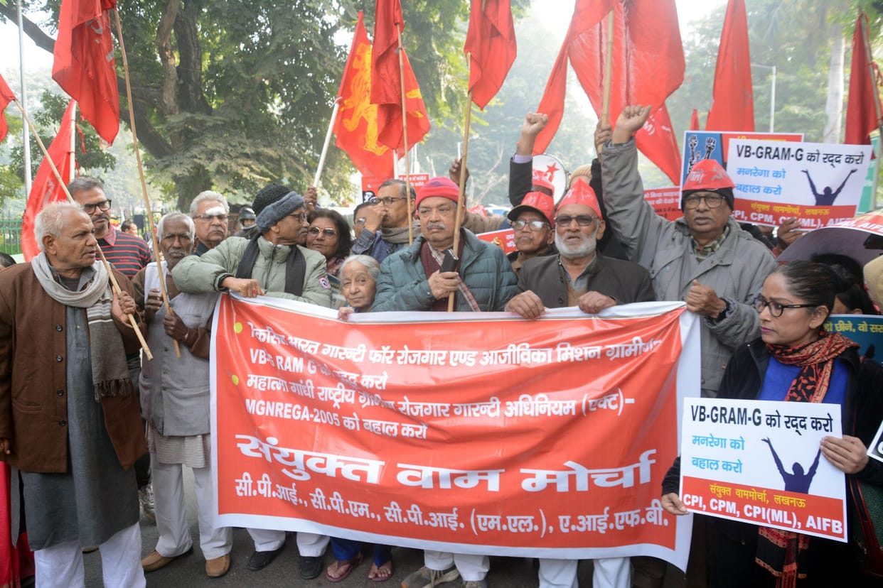 MNREGA is not a charity, it is a legal right of rural laborers.