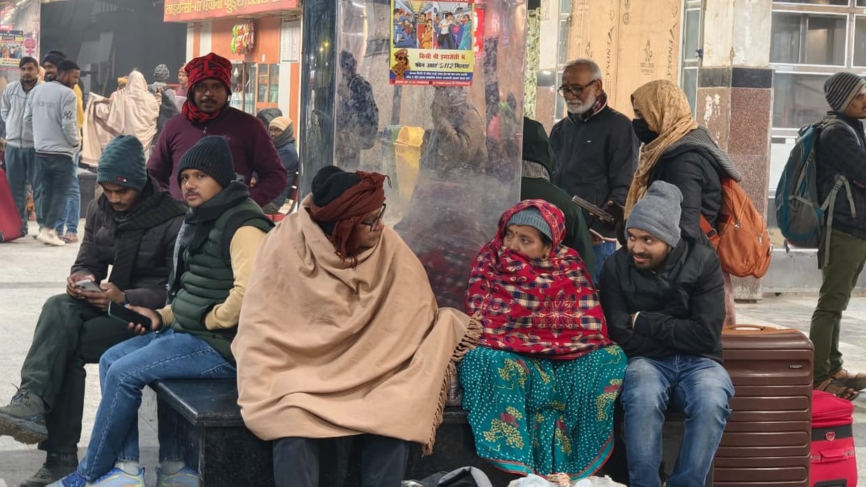 Delhi route trains delayed by up to 12 hours