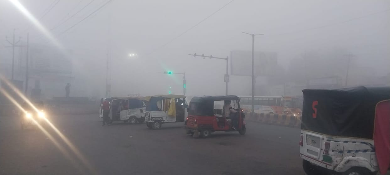 Temperature rises by 3 degrees, fog prevails in the morning and evening