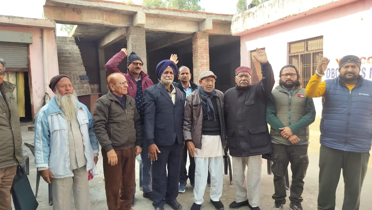 kathua news, obc manch protest