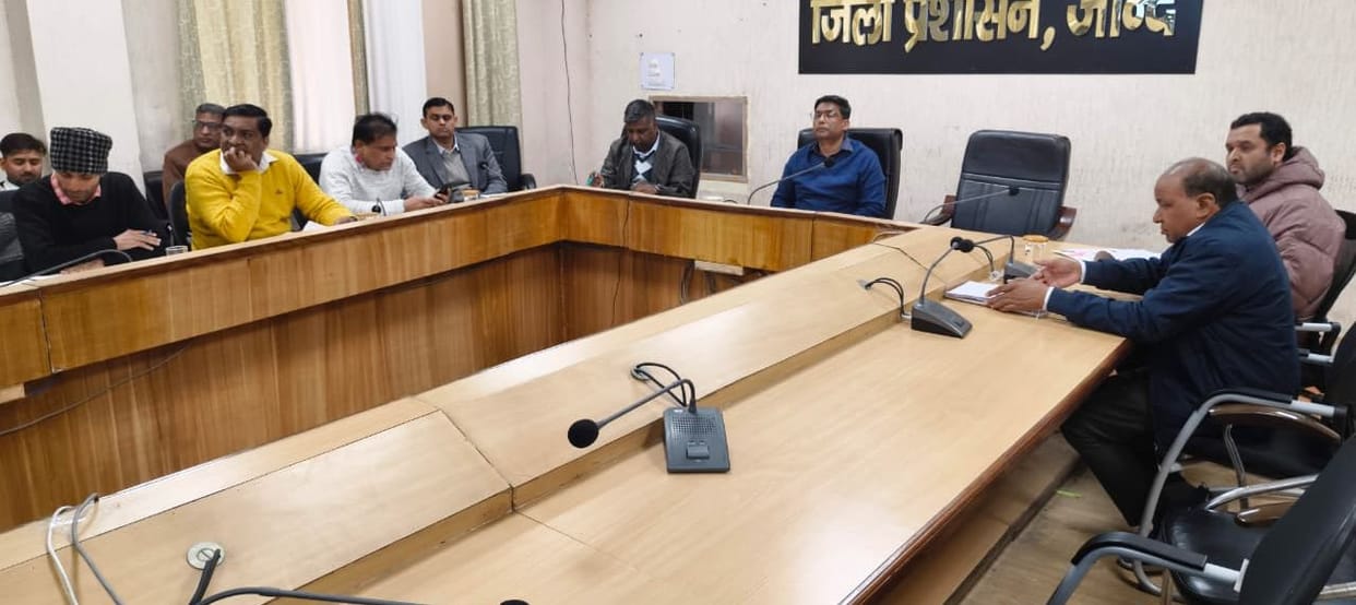 A pre-review meeting was held to discuss waterlogging and flood prevention preparations.