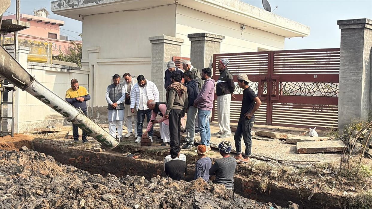 The drain will be constructed at a cost of Rs. 26.66 lakh.