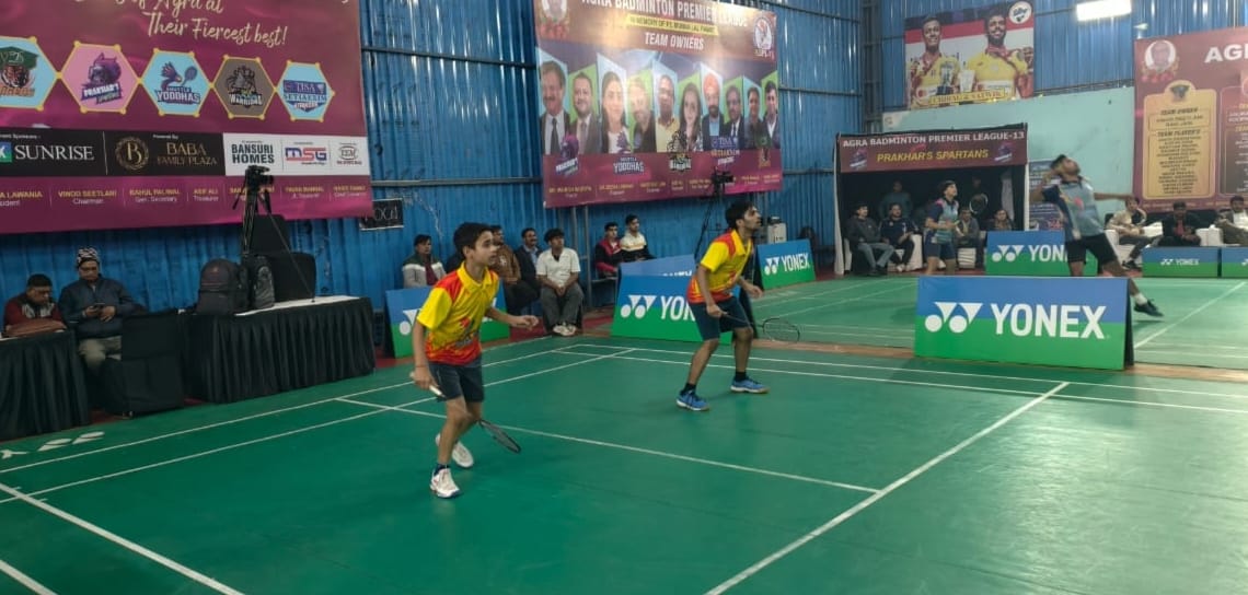 Prakhar Spartans and Shuttle Warriors secured impressive victories in ABPL-13.