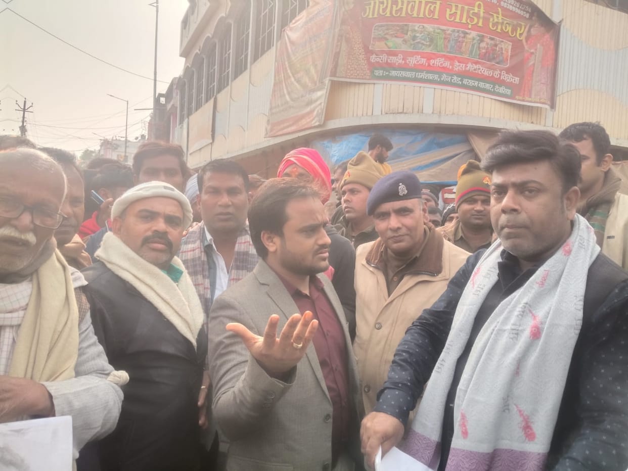 The road was blocked for four hours and shops remained closed due to fear of riots.