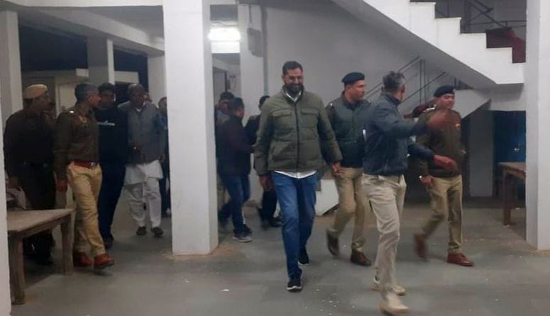 Police arrested farmer leader Ravi Azad in connection with the molestation and kidnapping of a teenager.