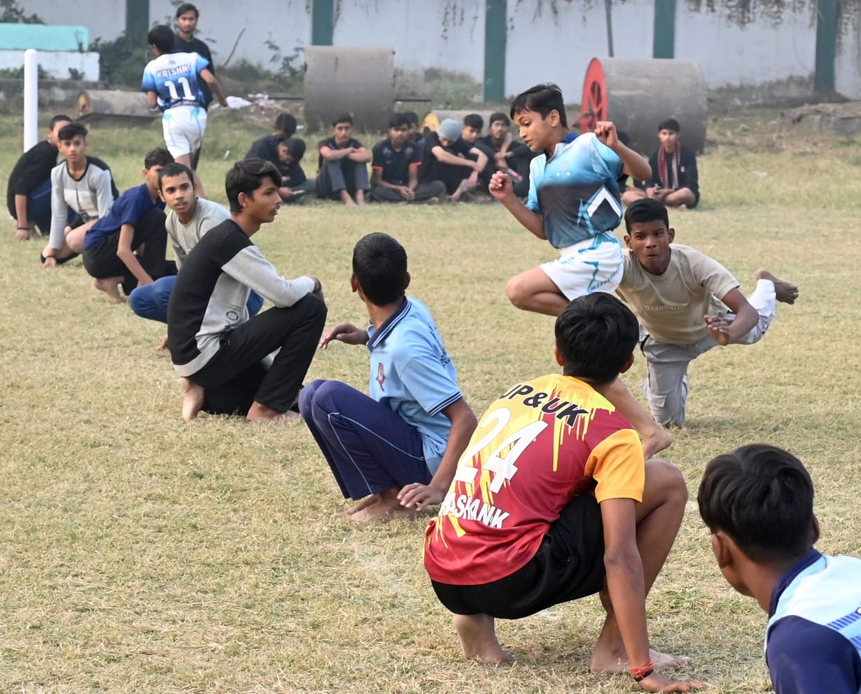 Green Park, Govindnagar, and Bilhaur teams won the Kho-Kho competition.