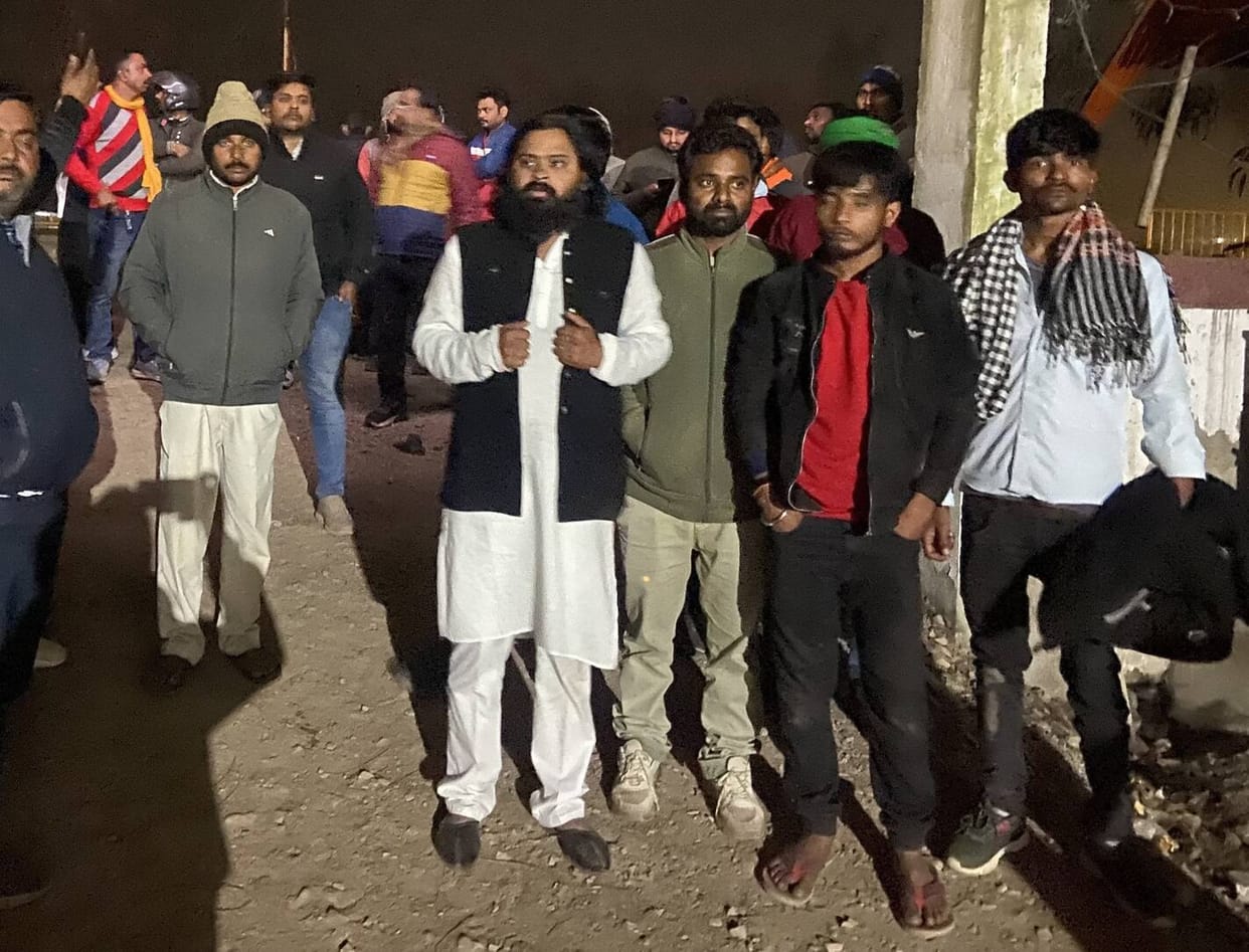 Police picked up farmer leader from his home, two hours of ruckus at police station