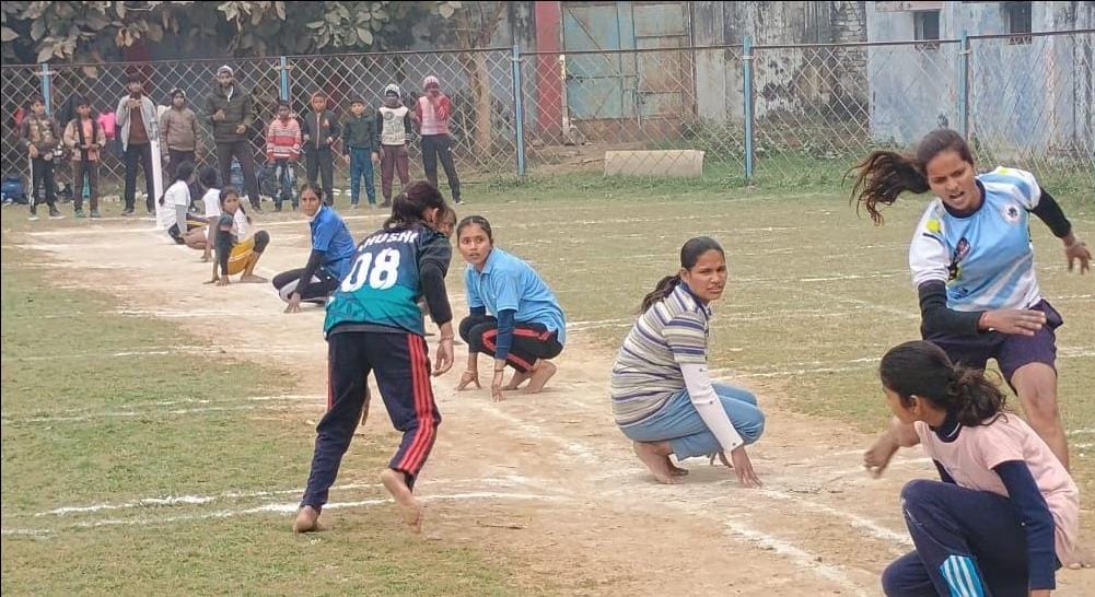 Sadar Vidhansabha team dominates in the senior girls category