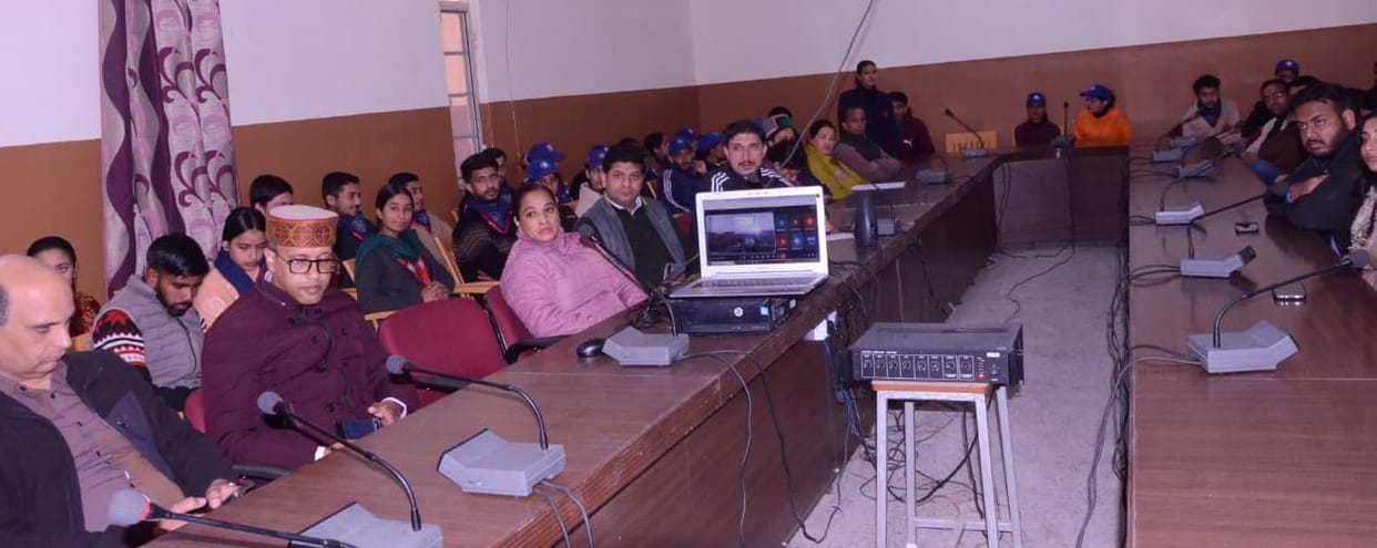 Information on skill development was given to the students in Nerwa College