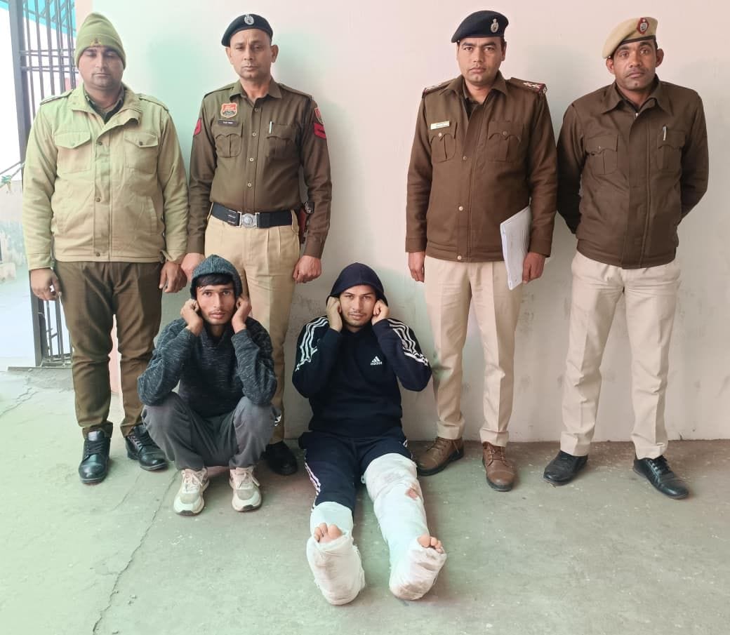 Two accused sent to jail in case of firing on STF team in police encounter
