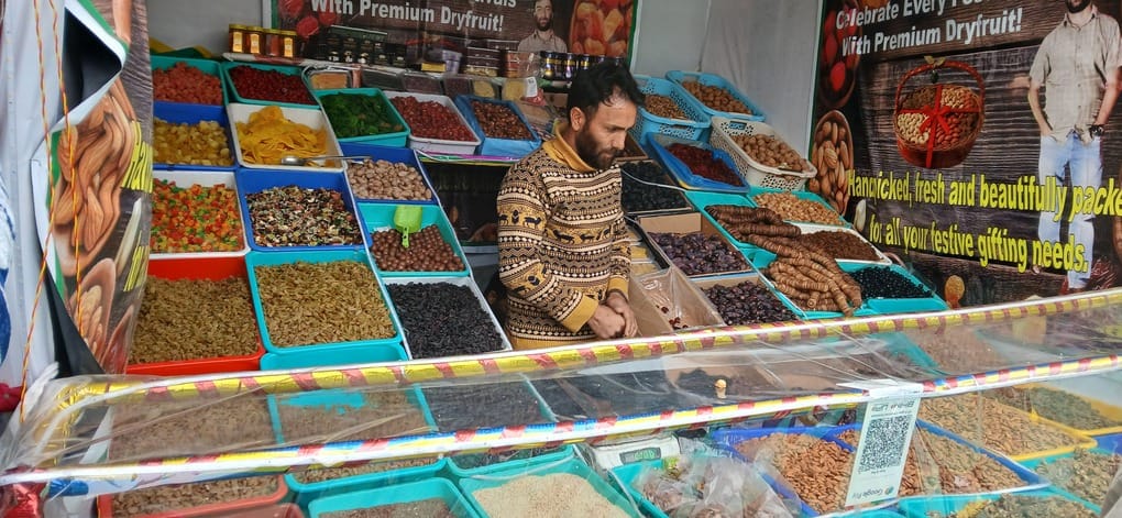 Kashmir's Hazel Nuts are attracting buyers at the Raebareli Festival