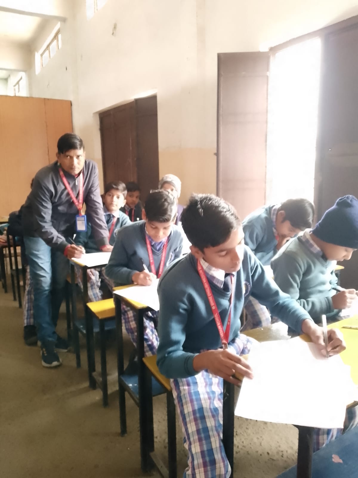 Youth activity in district.