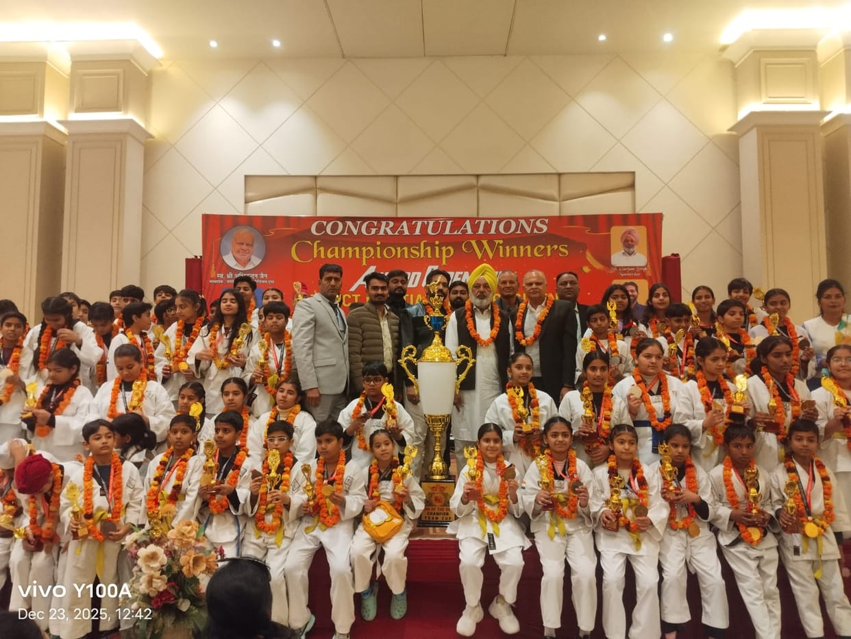 Medal winning players were honoured