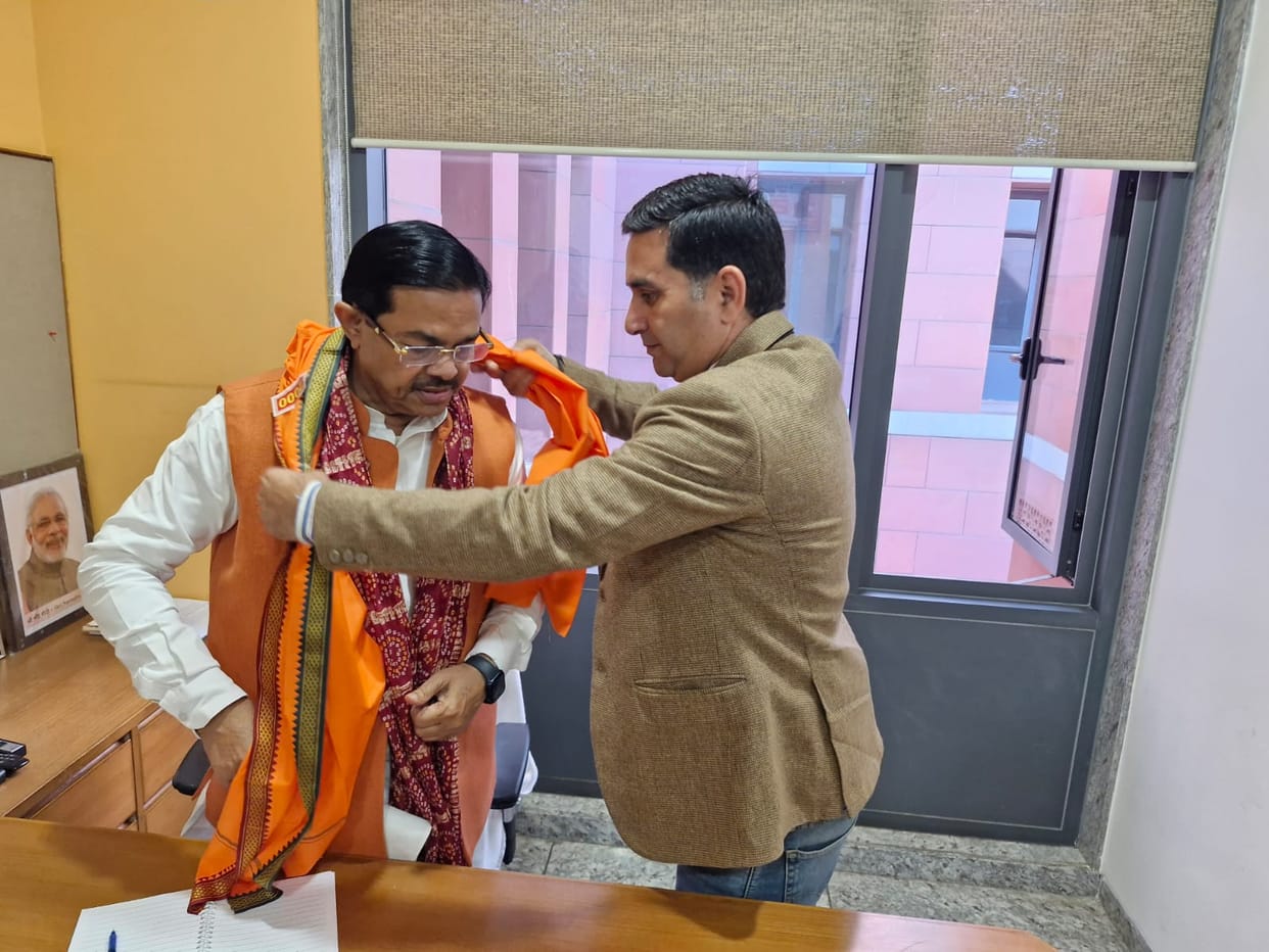 The Union Minister of State was made aware of the problems of the farmers