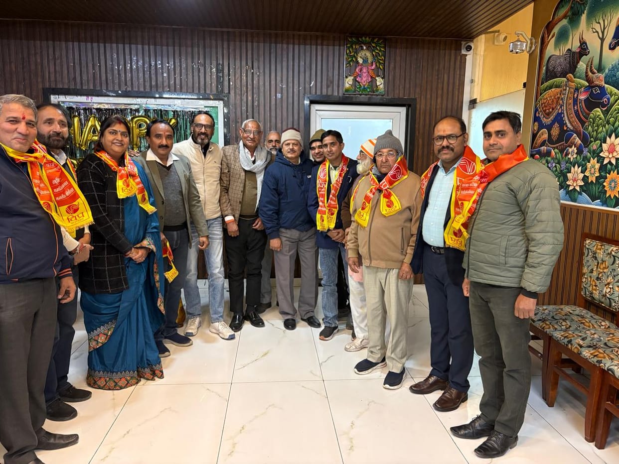 The new executive committee of Khairthal-Tijara has been formed, with Lakshmi Sharma appointed as the president.