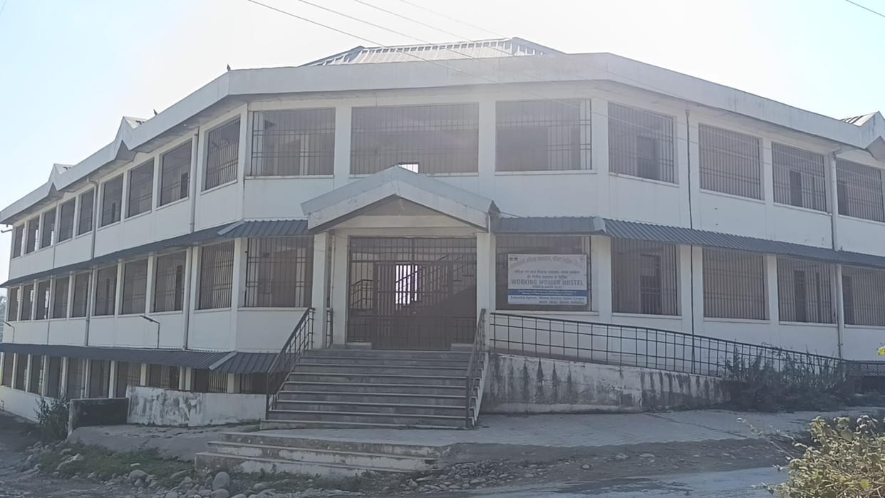 The three-storey building, built at a cost of Rs 3.44 crore, is falling into disrepair even before its inauguration.