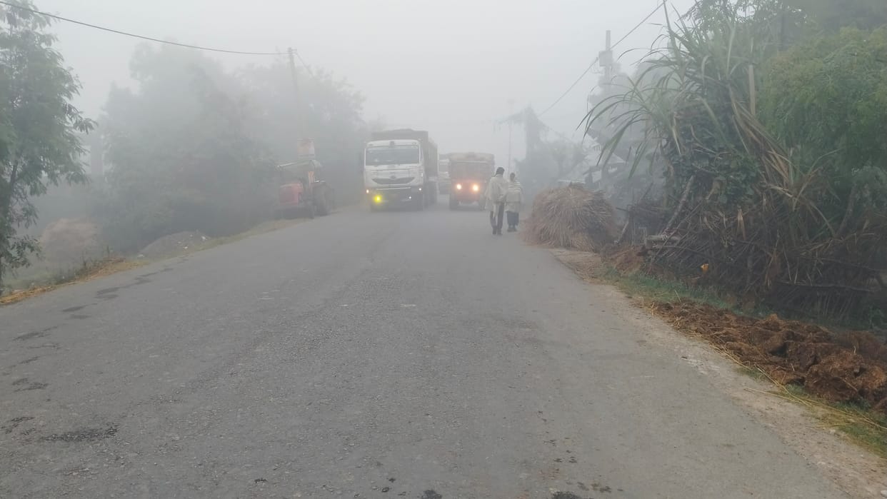 Reduced fog, cold wave and icy winds have increased the difficulties