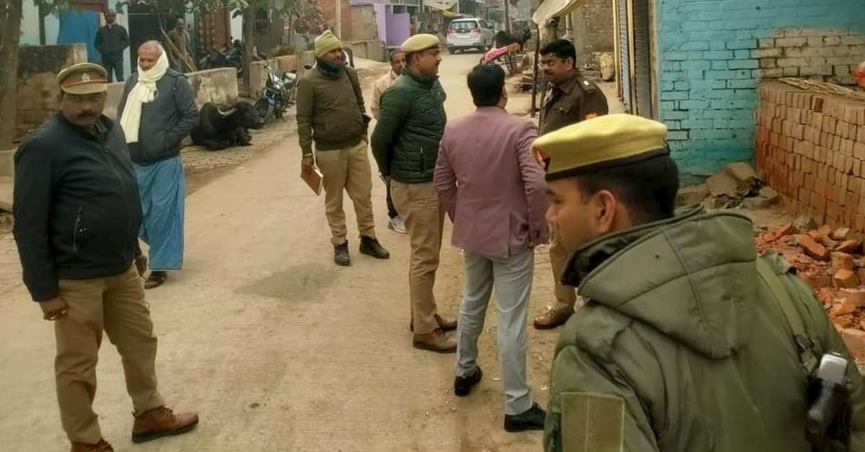 This is not Bangladesh...saying this, workers of a Hindu organization demolished the shrine using hammers.