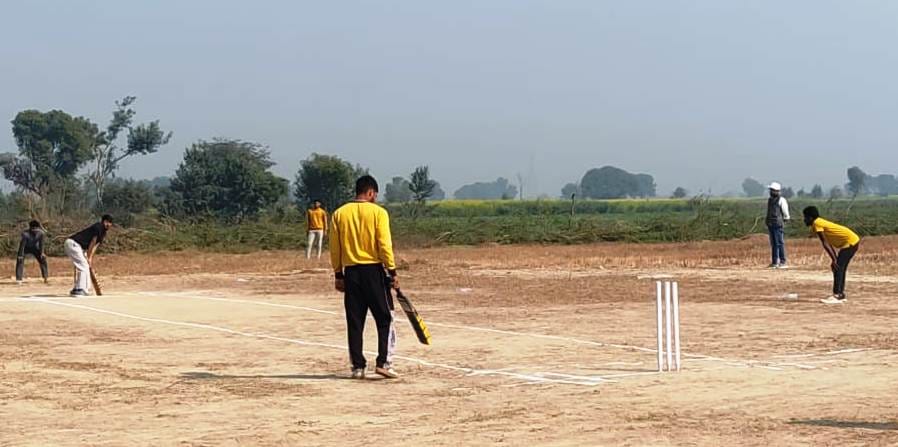 In the first match, Bidhuna defeated Achhalda by 20 runs.