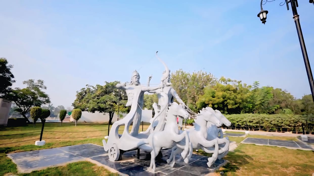 Geet Govind Vatika will be a gift in the new year, laser show will attract tourists