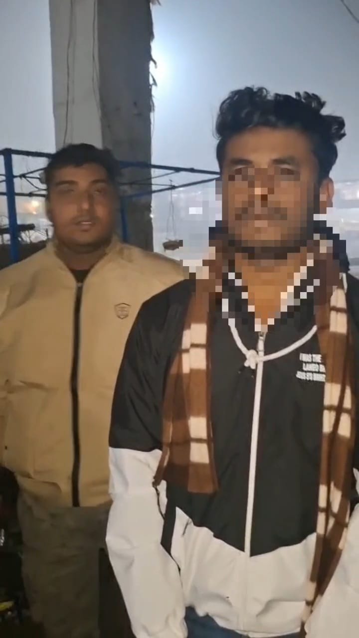 The young man was threatening people