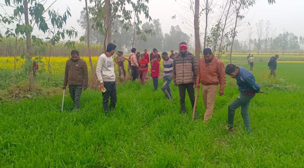 Now, footprints of wildlife found in Sultanpur village